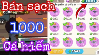 PLAY TOGETHER | THỬ BÁN SẠCH CÁ HIẾM XEM ĐƯỢC BAO NHIÊU TIỀN | ANH THỔ DÂN