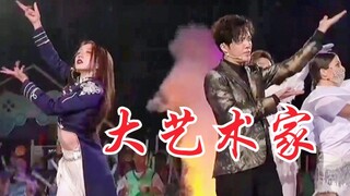 【孟美岐X李云迪】818超级秀合作+Solo舞台！李云迪跳舞了！