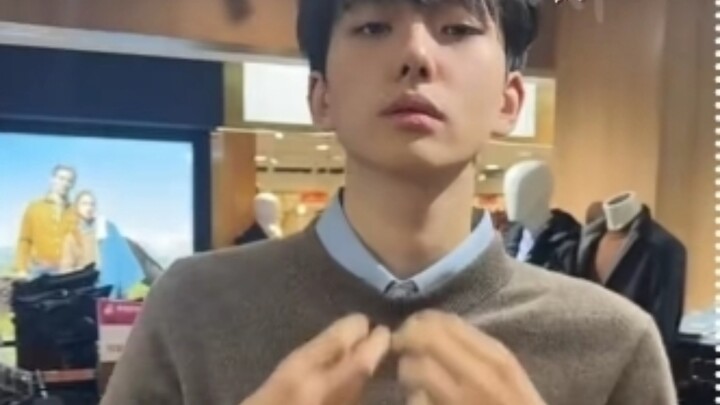 Mom uses her handsome son to drum up business—turning her own kid into a one-day store manager! #Han