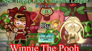 Cookierun Ovenbreak New Trophy Race Cutting Edge CookieBot ทำแต้มด้วย สตริงเยลลี่ ผลัด ปู่โสม