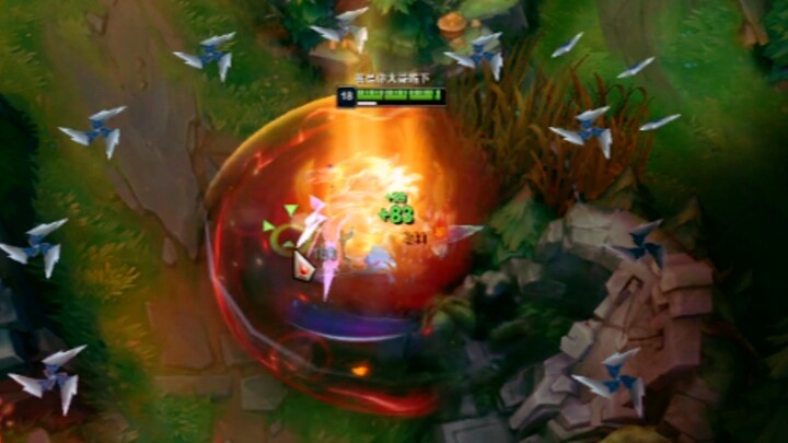 Master Yi: Huh?! I’m at full health! Burst!