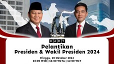 Pelantikan Presiden & Wakil Presiden Republik Indonesia  2024-2029 (YouTube Live/2024.10.20/Part 2)