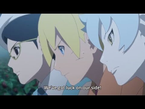 Boruto Sarada And Mitsuki Defeats Tsukiyo, Kokuri Death, Team 7 Moments, Boruto Episode 147, Boruto