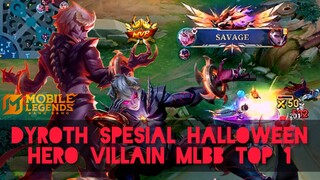 (🎃) SPESIAL EPISODE HALLOWEN!!, HERO VILLAIN TERGANAS TOP 1 DI MLBB, part 1🍬