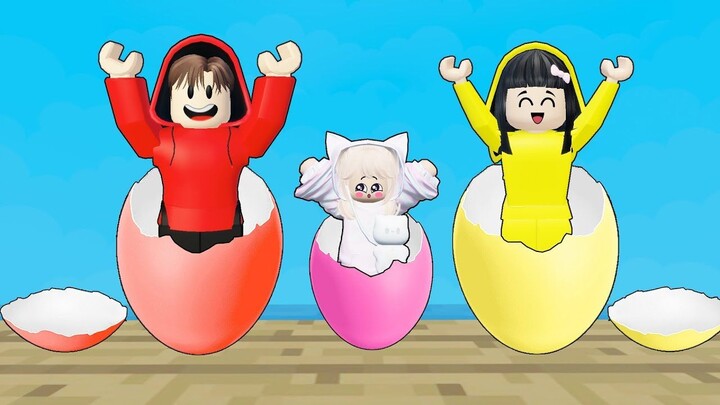 Yuta, Mio Dan Baby Celine Mencari Telur Paskah  ROBLOX