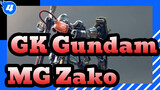 [GK Gundam] MG Zako Gundam / Adegan Lama / Semua Dilukis / Lunamaria_A4