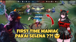 COMEBACK IS REAL & MANIAC PAKAI SELENA ??! 🤩 || MOBILE LEGENDS