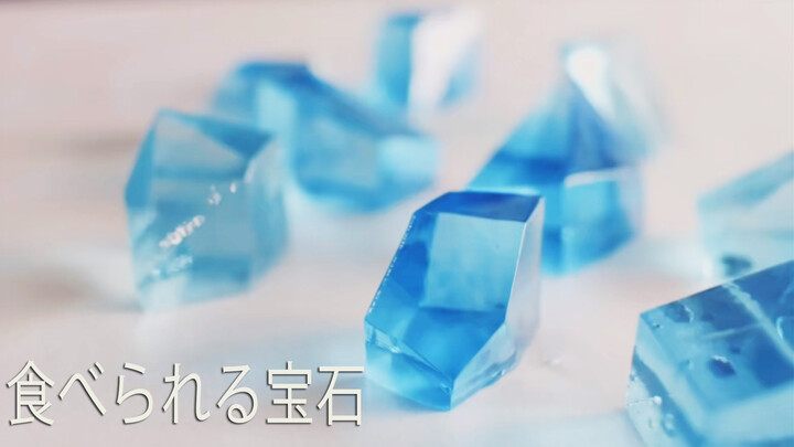 【Food】Edible gems『transparent Kohakutou』Japanese confectionery