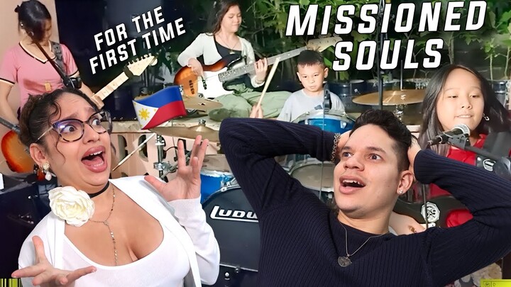 These FILIPINO KIDS are UNREAL! Latinos react to Hysteria by Muse | Missioned Souls - a family band