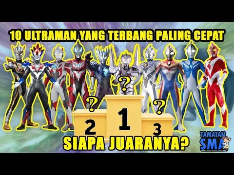 KECEPATAN PESAWAT TEMPUR MAH LEWAT ! INILAH 10 ULTRAMAN DENGAN KECEPATAN TERBANG TERCEPAT