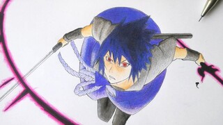 วาด SASUKE (มังเคียว เนรงกัน)