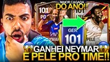 NEYMAR & PELÉ ! 😱 GANHEI NEYMAR 97 NA MAIOR CAGADA DO ANO 🔥 | MEU TIME DE 4 BILHÕES 🤑 - FC MOBILE 24