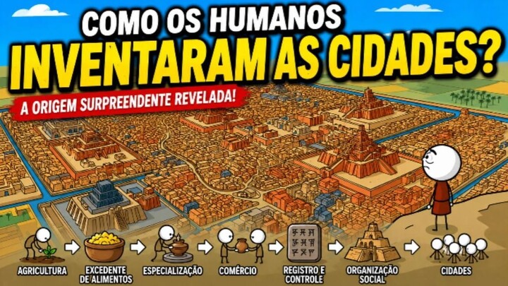 Como os humanos inventaram cidades? | A Surpreendente Origem da Civilização
