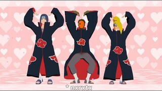 ちょw マジww 無理www【NARUTO MMD】AKATSUKI*ITACHI*DEIDARA*TOBI