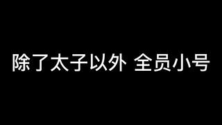 除了太子以外全员小号