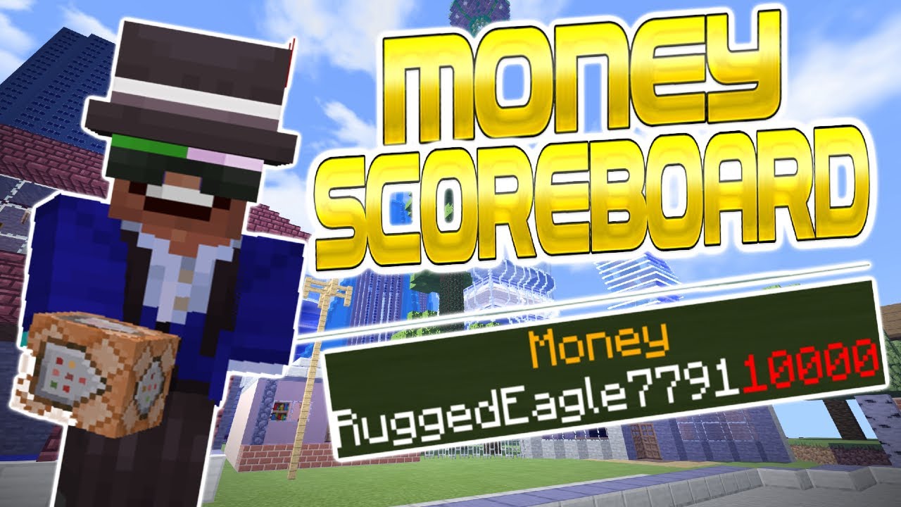 Minecraft Money Scoreboard Tutorial Working Currency System And Shop Bilibili