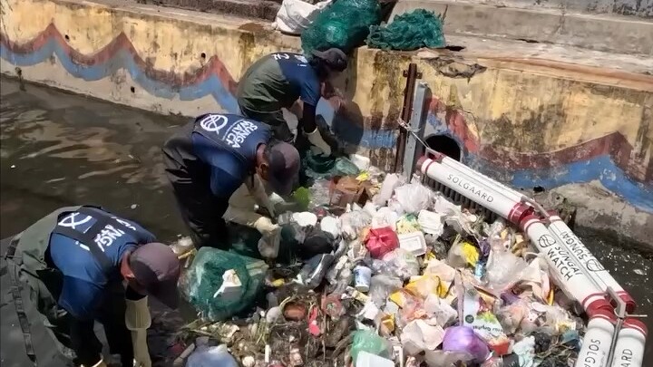 تنظيف القمامة + فرز القمامة