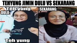 Mbak Tehyung Jimin Dulu VS Sekarang...