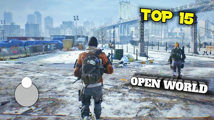 Top 15 High Graphic Open World Games for Android 2024 HD