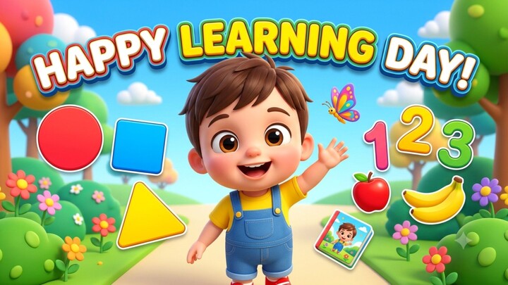 Learn New Things_ Play Fun Learning & Adventure|Learn & Fun Nursery rhymes video