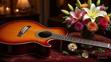 Musik Relaksasi Setangkai Bunga & Sebuah Gitar