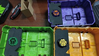 万代 DX假面骑士极狐支援任务盒 GEATS套装收纳箱 牛牛 太狸 娜猫  假面骑士极狐收纳盒 简单开箱