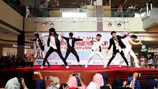 [SINISTER] Nct 127_Firetruck & Cherry bomb cover at Grage city mall, Cirebon 13-08-2017