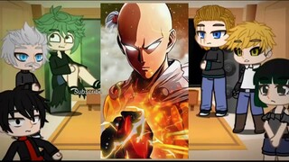 opm characters react to saitama part 1/?  #react #saitama #saitamavsgarou #genos