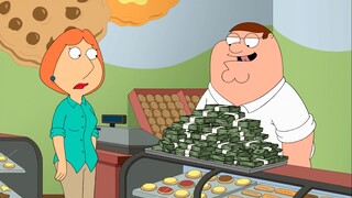Family Guy: Giggity Cookie Shop, making Louis and Pete rich
