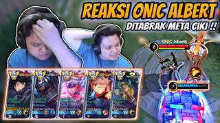 Reaksi Onic Albert Ketemu Meta Ciki - Mobile Legends