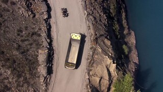 Volvo's hardcore ad: Let a hamster drive a big truck on the edge of a cliff...