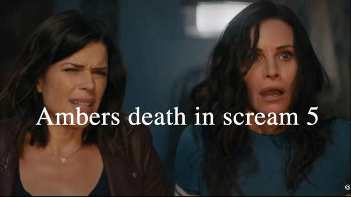 Ambers death scene