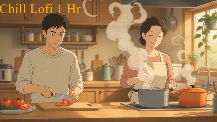 Cozy Kitchen Lo-Fi 🍅 Chill Beats to Relax & Study To [1 Hour]