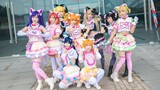 [Nine Grid WiFi] [lovelive arcade cat ear dan double ponytails ver.cos house dance debut di seluruh 