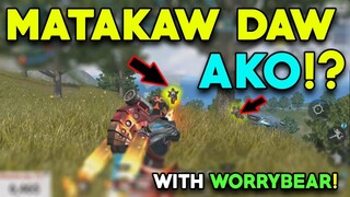 MATAKAW DAW SA KILLS!? WITH WORRYBEAR (TAGALOG) RULES OF SURVIVAL [ASIA]