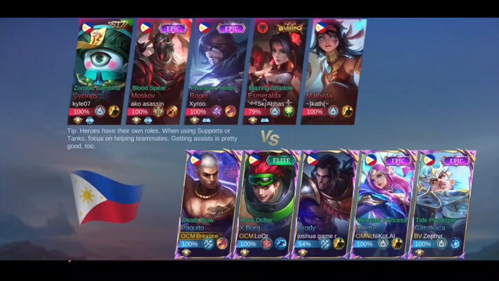 Jungle Paquito, Core rotation #MLBB