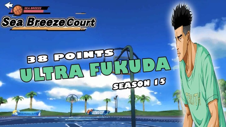 SLAM DUNK MOBILE - ULTRA FUKUDA GAMEPLAY ( SEASON 15 )