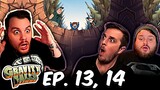Bottomless Pit || Gravity Falls Episode 13 and 14 REACTION || Group Reaction