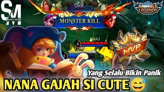 Yang Selalu Bikin Panik.. NANA GAJAH,,SI CUTE❗Lucu Tapi Sakit🤯