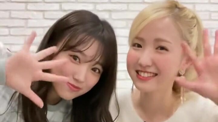 【Yabuki Nako, Honda Hitomi】Thử thách nhảy Door 210903