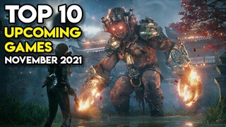 Top 10 Upcoming Games of November 2021 on Steam