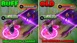 Yuzuke Goes to Advanced Server To Try The New 2x Buffed on Alucard | New Lifesteal & Damage is so OP