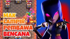 SERANGAN Mak Lampir Pembawa BENCANA - Clash Royale