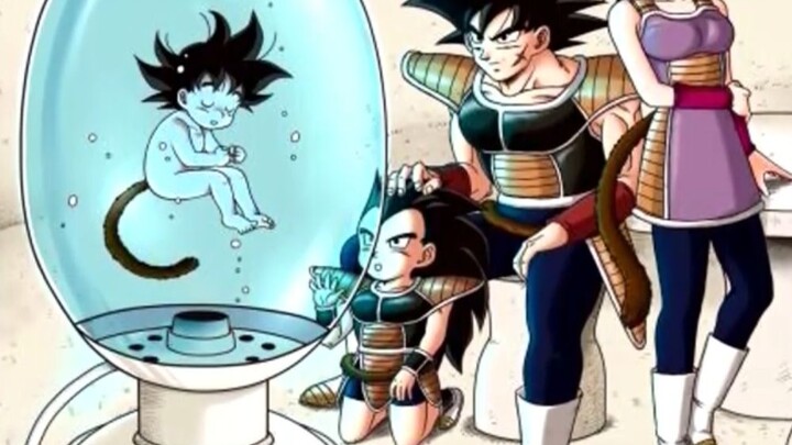 Dragon Ball: Keluarga Wukong bersatu kembali, dengan orang tua dan kakak laki-lakinya, dengan air ma