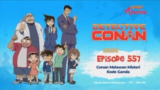 Detective conan Eps 557- "Conan melawan misteri kode ganda"(kode merah, putih, kuning)