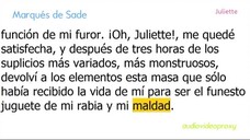 Marqués de Sade - Juliette 7/10