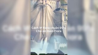 Anh em vào học tập để trở thành main Fiora