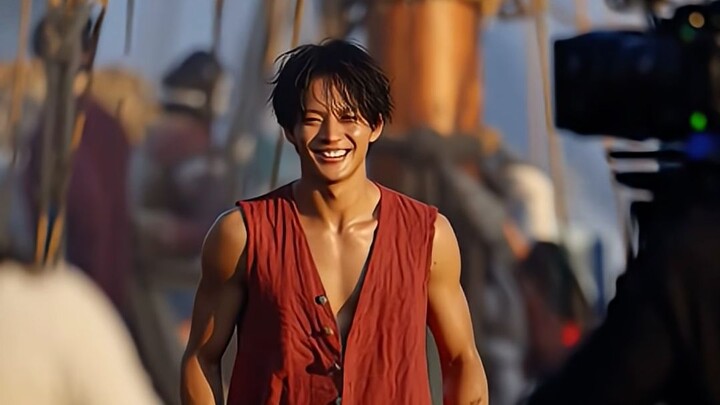 Live-action "One Piece" behind-the-scenes footage: Luffy looks so cool!
