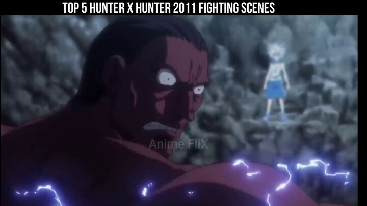 Top 5 Hunter x Hunter 20 Fighting Scenes