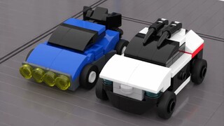 STSC作品，合体变形的积木小车